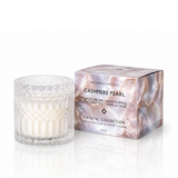 Candle Cashmere Pearl - White Orchid, Solar Florals, Coconut Veil + Vanilla Musk