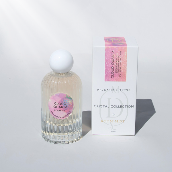 Room Mist Cloud Quartz - Strawberry Cloud, Pink Marshmallow, Spun Sugar + Coconut Whip