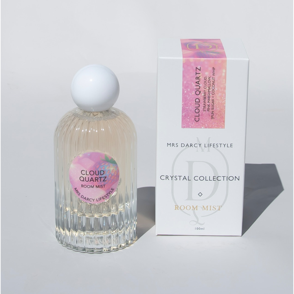 Room Mist Cloud Quartz - Strawberry Cloud, Pink Marshmallow, Spun Sugar + Coconut Whip