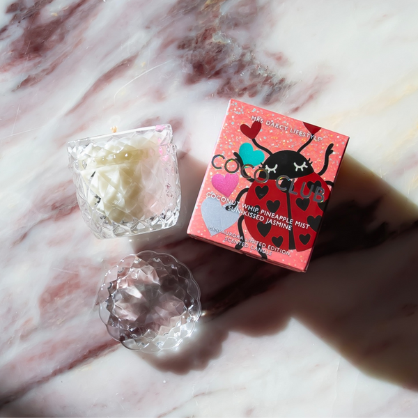 Aurora Mini Candle - Coco Club - Coconut Whip, Pineapple Mist + Sun-Kissed Jasmine