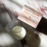 Candle (Petite) Golden Glowstone - Soft Vanilla Bloom, Violet Haze, Glazed Skin Sugar + Blonde Woods