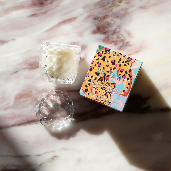Aurora Mini Candle - Le Tart - Vanilla Bourbon, Freshly Whipped Cream + French Sugar