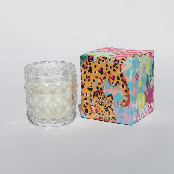 Aurora Mini Candle - Le Tart - Vanilla Bourbon, Freshly Whipped Cream + French Sugar