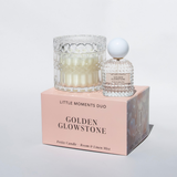 Little Moments Duo Golden Glowstone - Soft Vanilla Bloom, Violet Haze, Glazed Skin Sugar + Blonde Woods