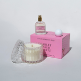 Little Moments Duo Scarlet Kissed Quartz - Orchard Cherries, Velvet Petals + Smooth Vanilla Woods