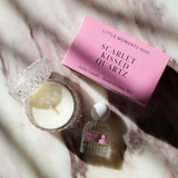 Little Moments Duo Scarlet Kissed Quartz - Orchard Cherries, Velvet Petals + Smooth Vanilla Woods