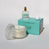 Little Moments Duo Sugar Aura - Peach Fizz, Guava Nectar, Vanilla Foam + Golden Sugar Musk