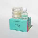 Little Moments Duo Sugar Aura - Peach Fizz, Guava Nectar, Vanilla Foam + Golden Sugar Musk