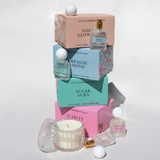 Little Moments Duo Golden Glowstone - Soft Vanilla Bloom, Violet Haze, Glazed Skin Sugar + Blonde Woods
