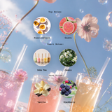 Little Moments Duo Bubble Tea Topaz - Passionfruit Pavlova, Berry Bobas, Summer Florals + Madagascan Vanilla