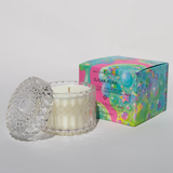 Candle (Petite) Sugar Aura - Peach Fizz, Guava Nectar, Vanilla Foam + Golden Sugar Musk