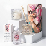 Diffuser Sun-Drenched Moonstone - Juicy Pear, Bright Yuzu, Summer Spritz + Pink Freesia
