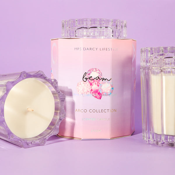 Arco Candle - Beam - Pink Prosecco + Grapefruit