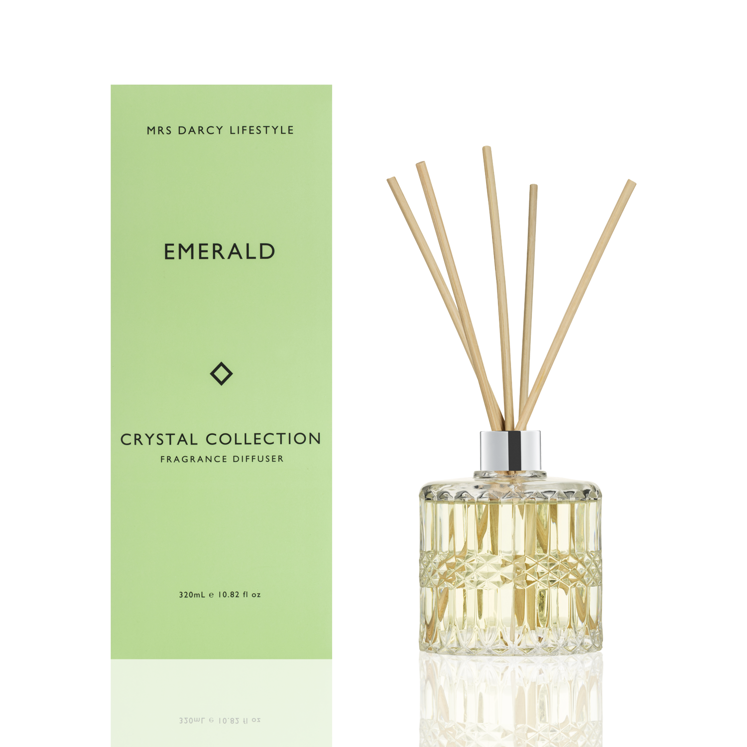 Diffuser Emerald - Oakmoss, Sandalwood + Vanilla – MRS DARCY