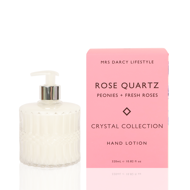 Hand Lotion - Rose Quartz - Peonies + Fresh Roses